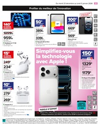 Offre Ipad dans le catalogue Carrefour du moment à la page 23
