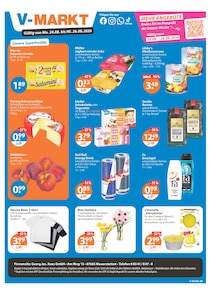 Aktueller V-Markt Prospekt (Lauben, 3 Seiten zum blättern V-Markt Prospekt V-Markt einfach besser einkaufen mit 3 Seiten