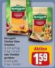 Aktuelle Käse Angebote bei REWE in Lübeck Aktuelles Cheddar Käse Scheiben Angebot bei REWE in Lübeck ab 1,59 €