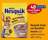 Nesquik Original Nachfüllbeutel im Angebot bei E center in Homburg Nesquik Original Nachfüllbeutel Angebote von Nestlé bei E center Homburg
