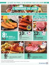 Offre Saucisse de morteau dans le catalogue E.Leclerc du moment à la page 29