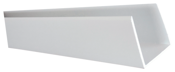Profilé de finition pvc en u