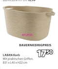 LABAN Korb von  im aktuellen JYSK Prospekt für 17,50 €