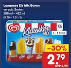 Eis Mix Boxen Angebote von Langnese bei Netto Marken-Discount Oberhausen für 2,79 €
