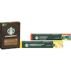 SUR TOUTES LES CAPSULES X10 & X18 - STARBUCKS BY NESPRESSO en promo chez Carrefour SUR TOUTES LES CAPSULES X10 & X18 - STARBUCKS BY NESPRESSO dans le catalogue Carrefour