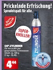 CO²-ZYLINDER im Angebot bei Marktkauf in Aalen CO²-ZYLINDER Angebote von GUT & GÜNSTIG bei Marktkauf Aalen für 4,44 €