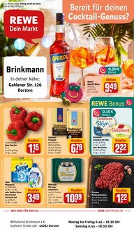 REWE Prospekt Dorsten "Dein Markt" mit 33 Seiten