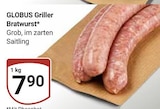 Griller Bratwurst im Angebot bei GLOBUS in Bensheim Griller Bratwurst Angebote von GLOBUS bei GLOBUS Bensheim für 7,90 €