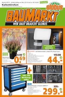 Globus-Baumarkt Prospekt für Nützen mit 20 Seiten Globus-Baumarkt Prospekt für Nützen: WER BAUT BRAUCHT GLOBUS, 20 Seiten, 23.10.2021 - 30.10.2021
