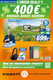 expert Elektromärkte Prospekt der aktuellen Woche mit 12 Seiten, gültig von 21.02.2026 bis 27.02.2026, in Elchingen und Umgebung Aktueller expert Elektromärkte Prospekt in Elchingen und Umgebung, "Top Angebote" mit 12 Seiten, 21.02.2026 - 27.02.2026