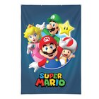 Plaid Mario en promo chez Carrefour Saint-Maur-des-Fossés à 8,99 €