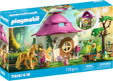 MAISON DE FÉE AVEC LICORNE DORÉE - PLAYMOBIL - Auchan Hypermarché à Haguenau MAISON DE FÉE AVEC LICORNE DORÉE - PLAYMOBIL en promo chez Auchan Hypermarché Haguenau à 44,90 €