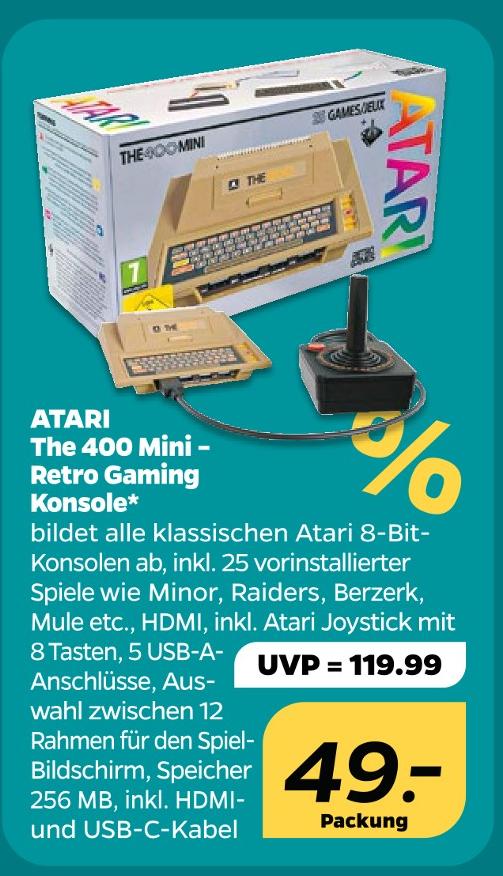 The 400 Mini - Retro Gaming Konsole