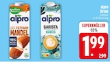 Alpro im EDEKA Prospekt Drink haltbar Fettarm Mandel von alpro im aktuellen EDEKA Prospekt für 1,99 €