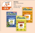 Böxli ohne Zucker Angebote von RICOLA bei Müller Zwickau für 1,29 €