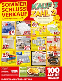 Tafel-Set im Segmüller Prospekt "SEGMÜLLER Super Sommer" mit 6 Seiten (Frankfurt (Main))