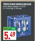 Mineralwasser Angebote von TÖNISSTEINER bei Marktkauf Hürth für 5,49 €