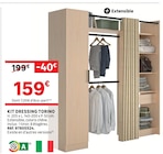 LEROY MERLIN Chartres - Promo Kit dressing Torino Promo Kit dressing Torino à 159,00 € dans le catalogue LEROY MERLIN à Chartres