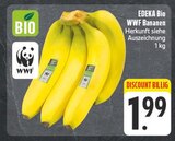 EDEKA Piesau - Bio WWF Bananen Angebot im Prospekt Bio WWF Bananen bei EDEKA im Piesau Prospekt für 1,99 €