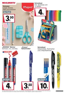 Edding Angebot im Woolworth Prospekt, gültig von 14.08.2026 bis 24.08.2026 Edding Angebot im aktuellen Woolworth Prospekt auf Seite 7