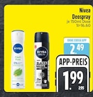 Fresh Pure Deospray Angebote von Nivea bei EDEKA Dachau für 1,99 €