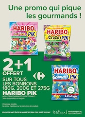 Promos Haribo dans le catalogue "J’peux pas, J’ai promos !" de Carrefour Proximité à la page 11 Promos Haribo dans le catalogue "J’peux pas, J’ai promos !" de Carrefour Proximité à la page 11