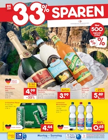 Wasser im Netto Marken-Discount Prospekt "Aktuelle Angebote" mit 73 Seiten (Cottbus)