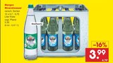 Mineralwasser von Margon im aktuellen Netto Marken-Discount Prospekt für 3,99 €