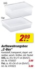Aufbewahrungsbox C-Box XXS Angebote bei toom Baumarkt Siegburg für 2,99 €