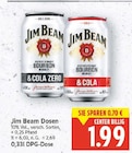 & Cola Zero Angebote von Jim Beam bei E center Teltow für 1,99 €