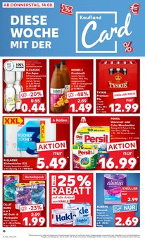 Waschmittel im Kaufland Prospekt "KNÜLLER" mit 58 Seiten (Erlangen)