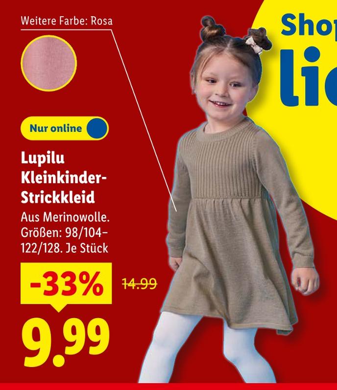 Kleinkinder-Strickkleid