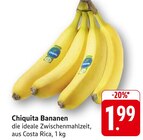 Bananen im Angebot bei E center in Homburg Bananen Angebote von Chiquita bei E center Homburg für 1,99 €