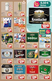 Krombacher im REWE Prospekt in Chemnitz Aktueller REWE Prospekt mit Krombacher, "Dein Markt", Seite 21