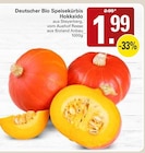 Deutscher Bio Speisekürbis Hokkaido bei WEZ im Prospekt "" für 1,99 €
