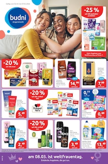 Waschmittel im aktuellen budni Prospekt (Hamburg) Waschmittel im budni Prospekt "drogeriemarkt" mit 10 Seiten (Hamburg)