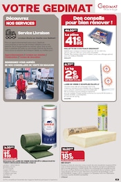 Promos Vaisselle dans le catalogue "POUR BIEN RÉNOVER COMPTEZ SUR NOUS..." de Gedimat Vaisselle en promo dans le catalogue Gedimat à la page 17