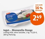 Mozzarella-Stange Angebote von tegut... bei tegut Heidelberg für 2,49 €