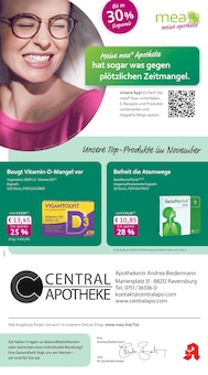 Aktueller mea - meine apotheke Prospekt "Unsere Oktober-Angebote" für Ravensburg Aktueller mea - meine apotheke Prospekt für Ravensburg mit Seiten