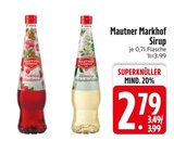 Himbeere Sirup Angebote von Mautner Markhof bei EDEKA Kaufbeuren für 2,79 €