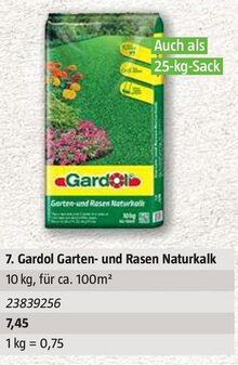 Naturkalk bei BAUHAUS in Frechen Naturkalk im Angebot bei BAUHAUS Frechen für 7,45 €