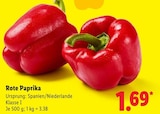 Lidl - Rote Paprika Angebot im Prospekt Rote Paprika bei Lidl im Prospekt "" für 1,69 €