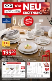 Aktueller XXXLutz Möbelhäuser Prospekt mit Kaffee, "10.000e Artikel dauerhaft günstig!", Seite 1