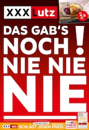 Aktueller XXXLutz Möbelhäuser Prospekt mit Ente, "DAS GAB'S NOCH NIE NIE NIE!", Seite 1