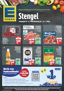 Schweinefleisch im EDEKA Prospekt "Wir lieben Lebensmittel!" mit 8 Seiten (Nürnberg)