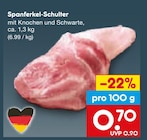 Spanferkel-Schulter Angebote bei Netto Marken-Discount Solingen für 0,70 €
