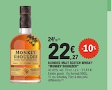 Blended Malt Scotch Whisky à E.Leclerc dans Surgy