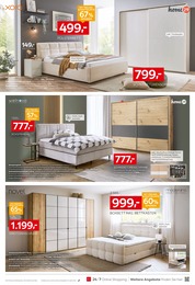 Boxspringbett Angebot & Preis im aktuellen XXXLutz Möbelhäuser Prospekt Boxspringbett Angebot im aktuellen XXXLutz Möbelhäuser Prospekt auf Seite 18