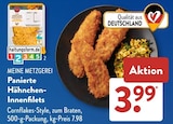 Panierte Hähnchen-Innenfilets bei ALDI SÜD im Prospekt "" für 3,99 €