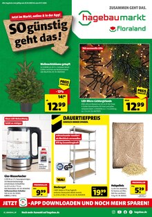 Weihnachtsbaum im aktuellen Hagebaumarkt Prospekt (Kleve) Weihnachtsbaum im Hagebaumarkt Prospekt "SO günstig geht das!" mit 20 Seiten (Kleve)